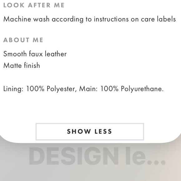 ASOS black faux leather high waisted straight leg pants size US 4 - Picture 13 of 13